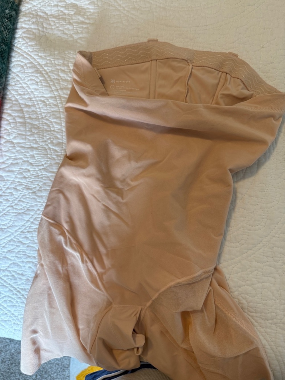 Honeylove Beige Sculpting Bodysuit